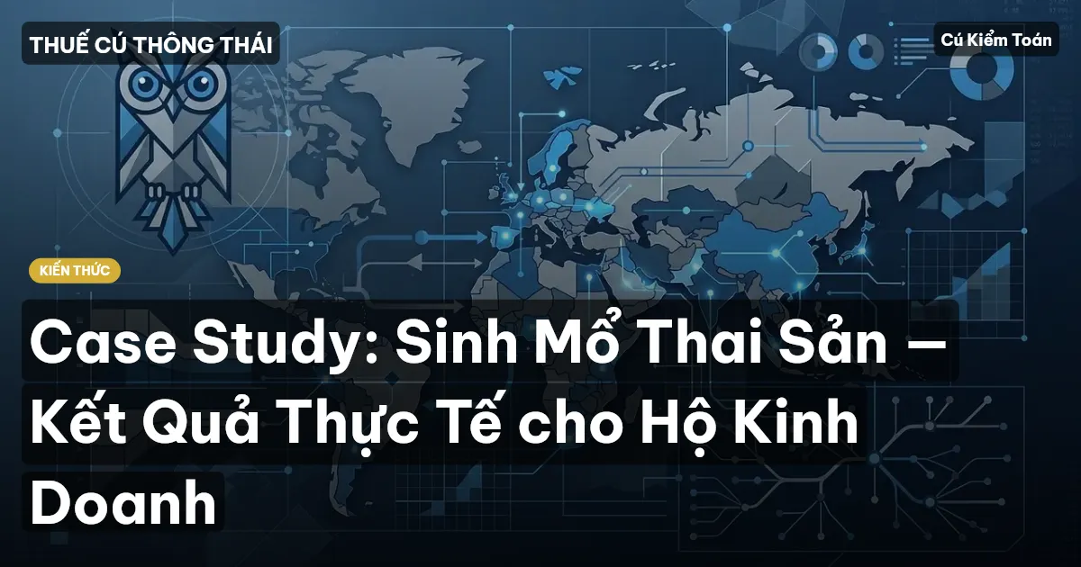 Case Study: Sinh Mổ Thai Sản — Kết Quả Thực Tế cho Hộ Kinh Doanh