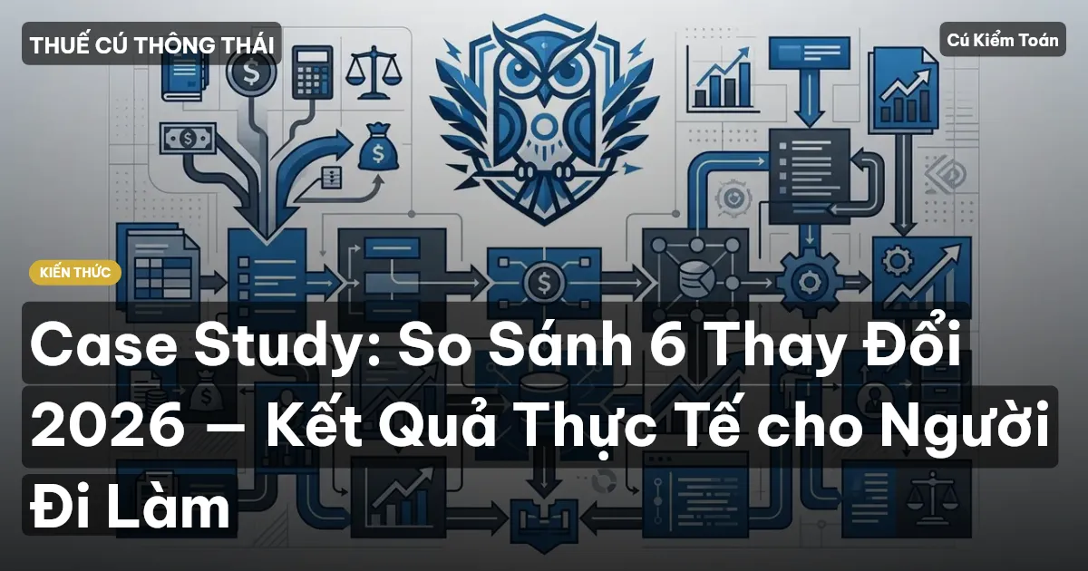 Case Study: So Sánh 6 Thay Đổi 2026 — Kết Quả Thực Tế cho Người Đi Làm
