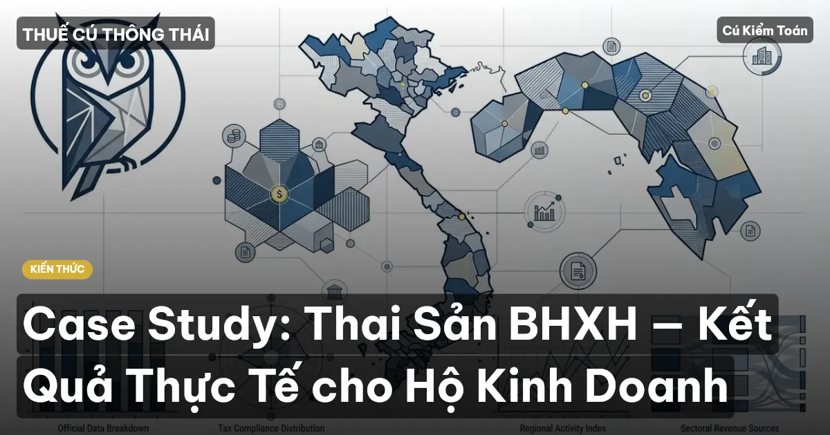 Case Study: Thai Sản BHXH — Kết Quả Thực Tế cho Hộ Kinh Doanh