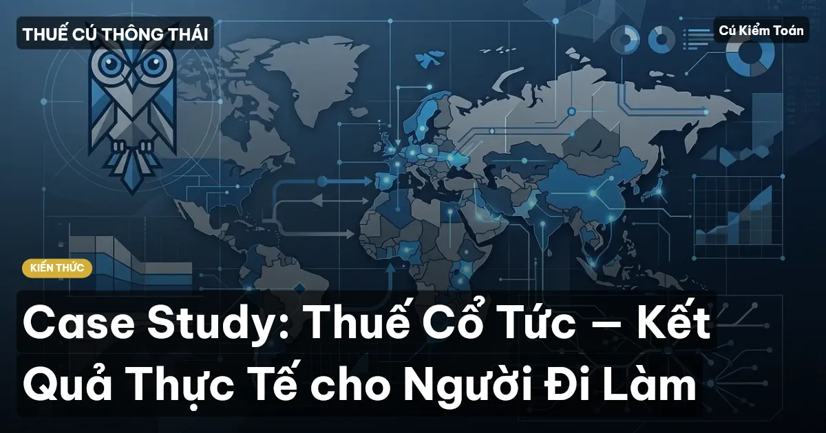 Case Study: Thuế Cổ Tức — Kết Quả Thực Tế cho Người Đi Làm