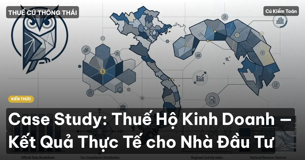 Case Study: Thuế Hộ Kinh Doanh — Kết Quả Thực Tế cho Nhà Đầu Tư
