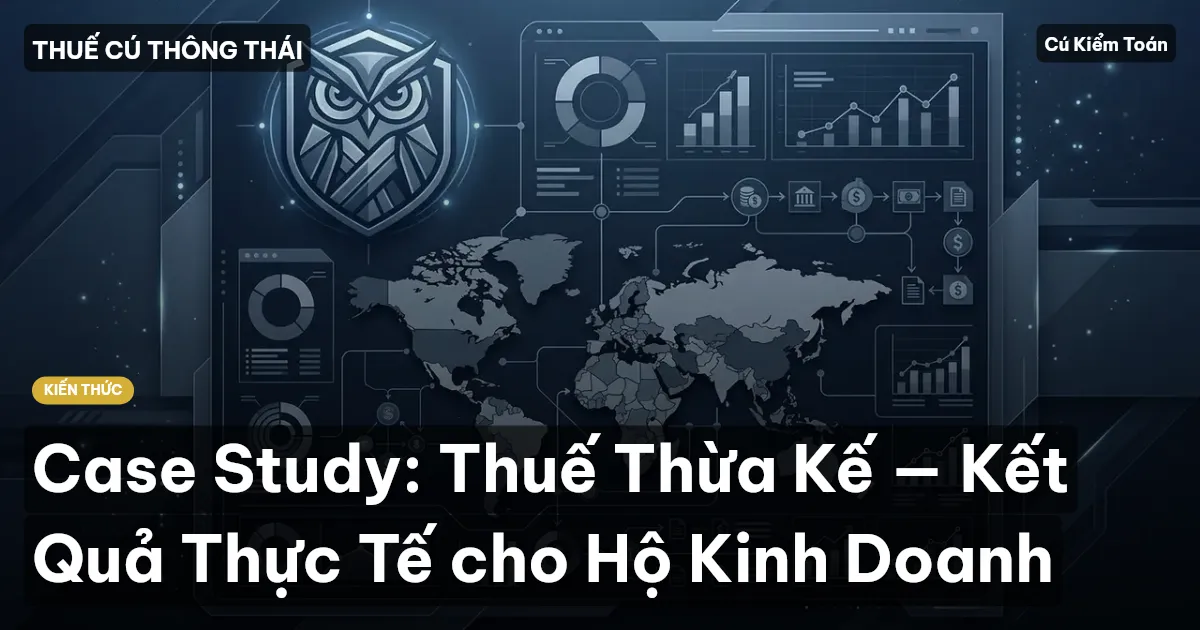 Case Study: Thuế Thừa Kế — Kết Quả Thực Tế cho Hộ Kinh Doanh