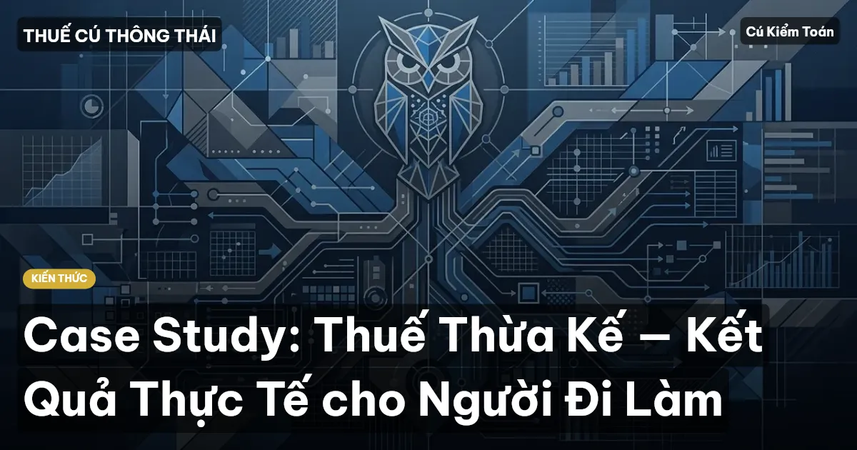 Case Study: Thuế Thừa Kế — Kết Quả Thực Tế cho Người Đi Làm