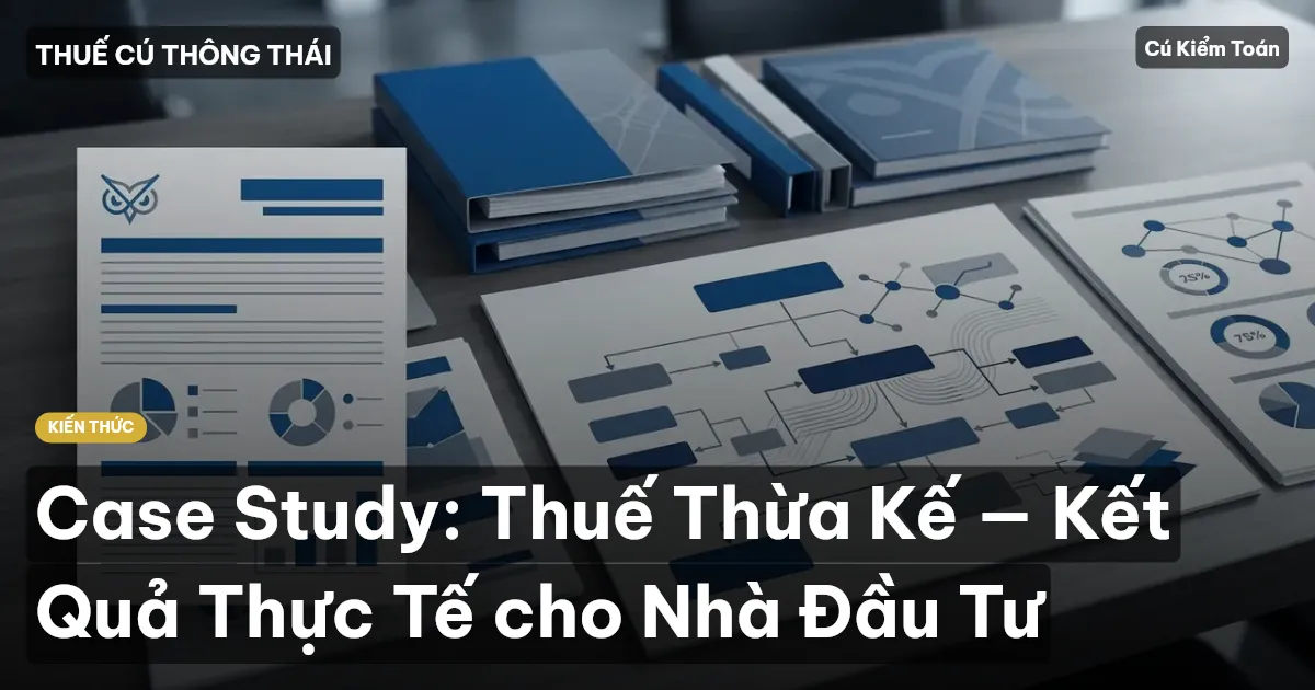 Case Study: Thuế Thừa Kế — Kết Quả Thực Tế cho Nhà Đầu Tư