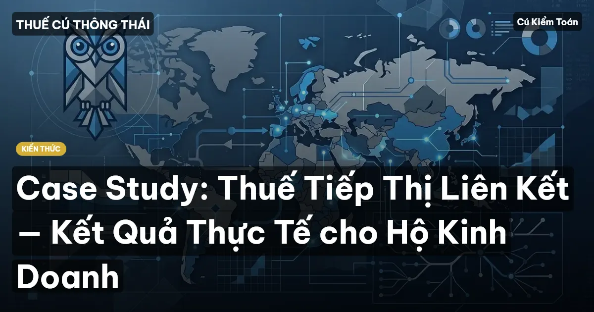 Case Study: Thuế Tiếp Thị Liên Kết — Kết Quả Thực Tế cho Hộ Kinh Doanh