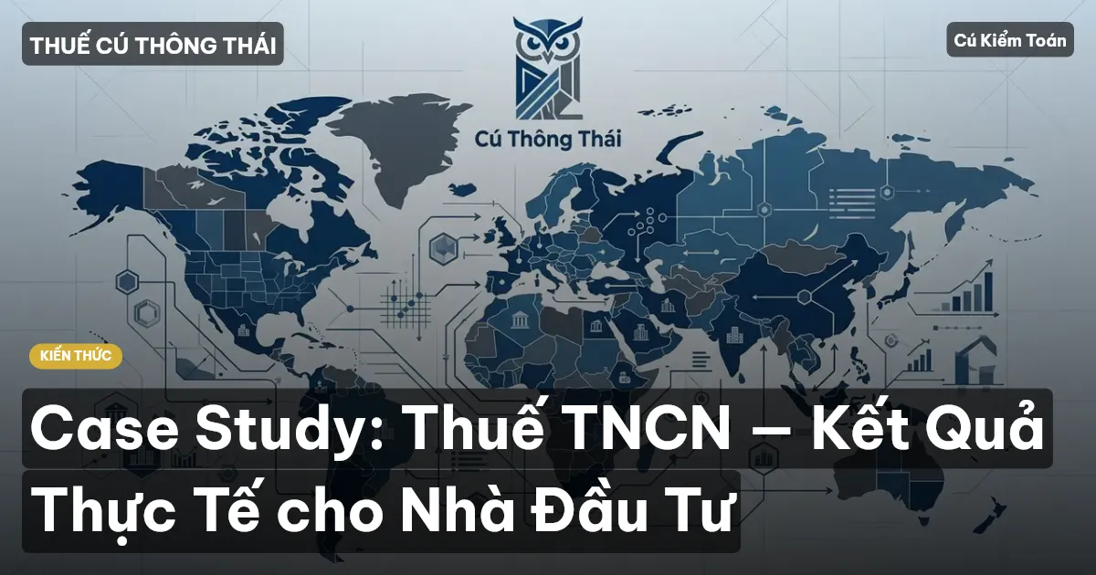 Case Study: Thuế TNCN — Kết Quả Thực Tế cho Nhà Đầu Tư
