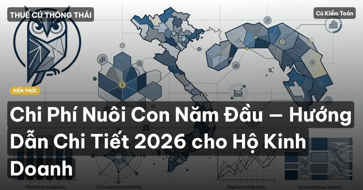 Chi Phí Nuôi Con Năm Đầu — Hướng Dẫn Chi Tiết 2026 cho Hộ Kinh Doanh