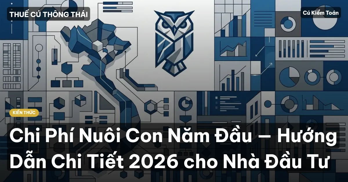 Chi Phí Nuôi Con Năm Đầu — Hướng Dẫn Chi Tiết 2026 cho Nhà Đầu Tư