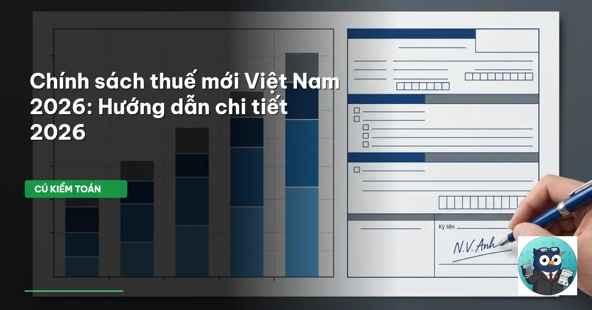 chính sách thuế mới Việt Nam 2026