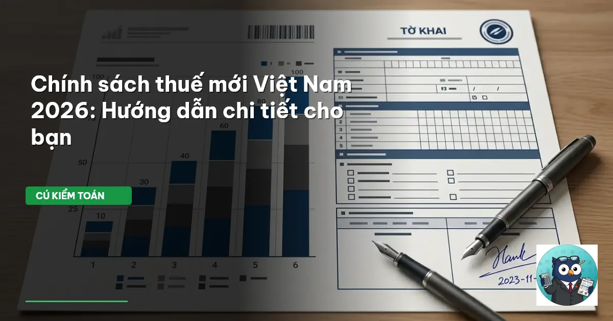 chính sách thuế mới Việt Nam 2026