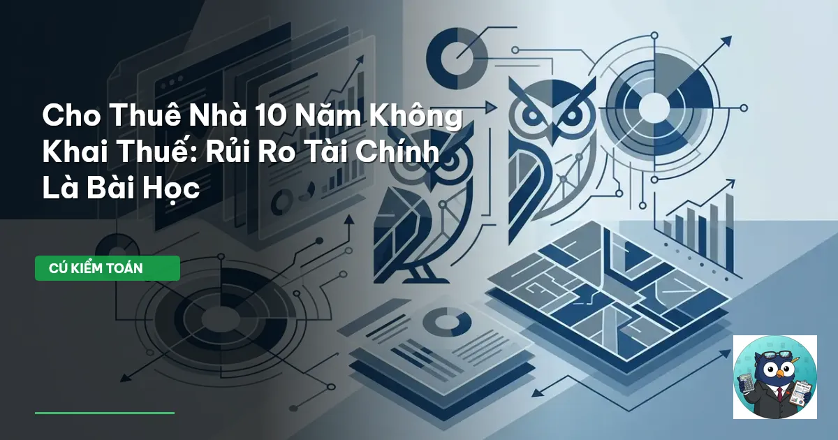 Cho Thuê Nhà 10 Năm Không Khai Thuế: Rủi Ro Tài Chính Là Bài Học