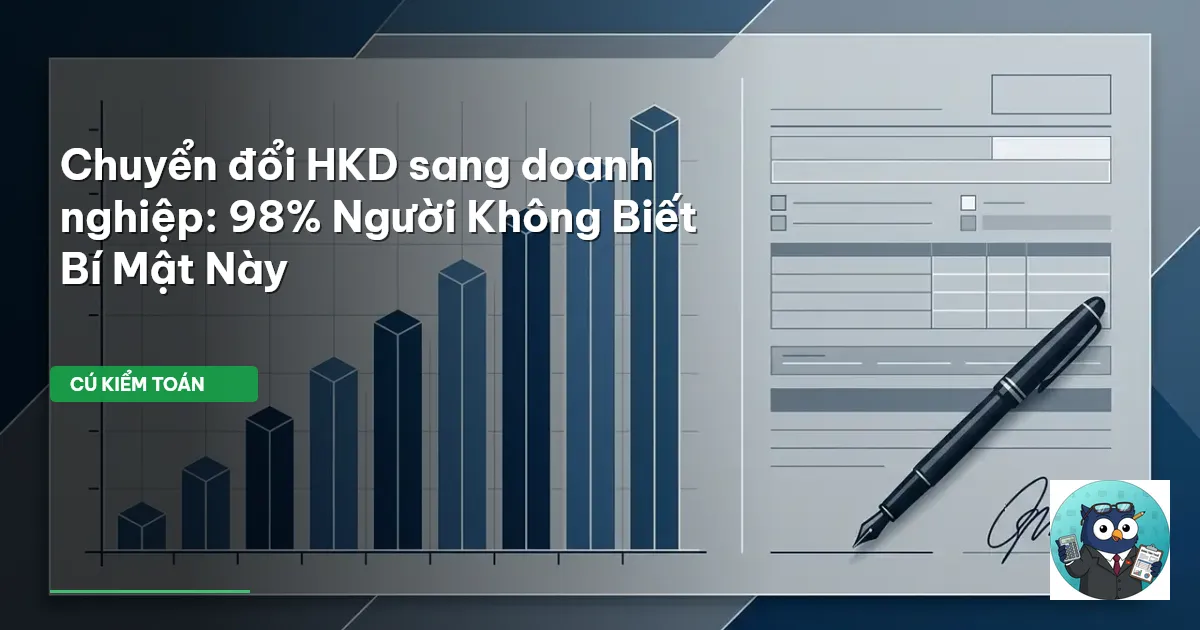 chuyển đổi hộ kinh doanh sang doanh nghiệp