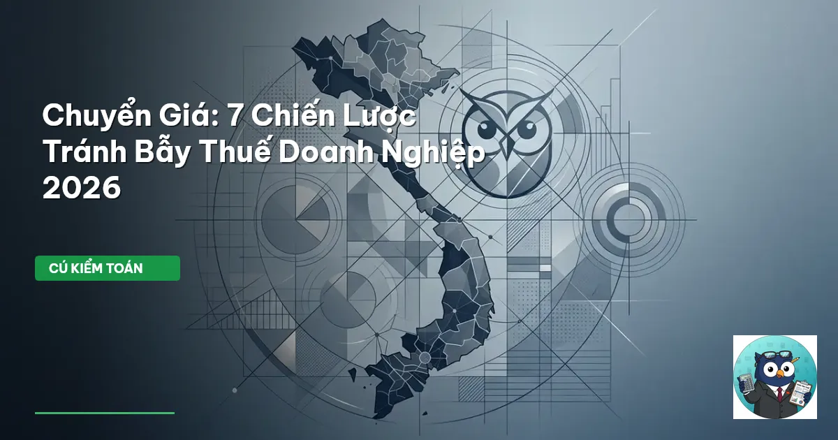 Chuyển Giá: 7 Chiến Lược Tránh Bẫy Thuế Doanh Nghiệp 2026