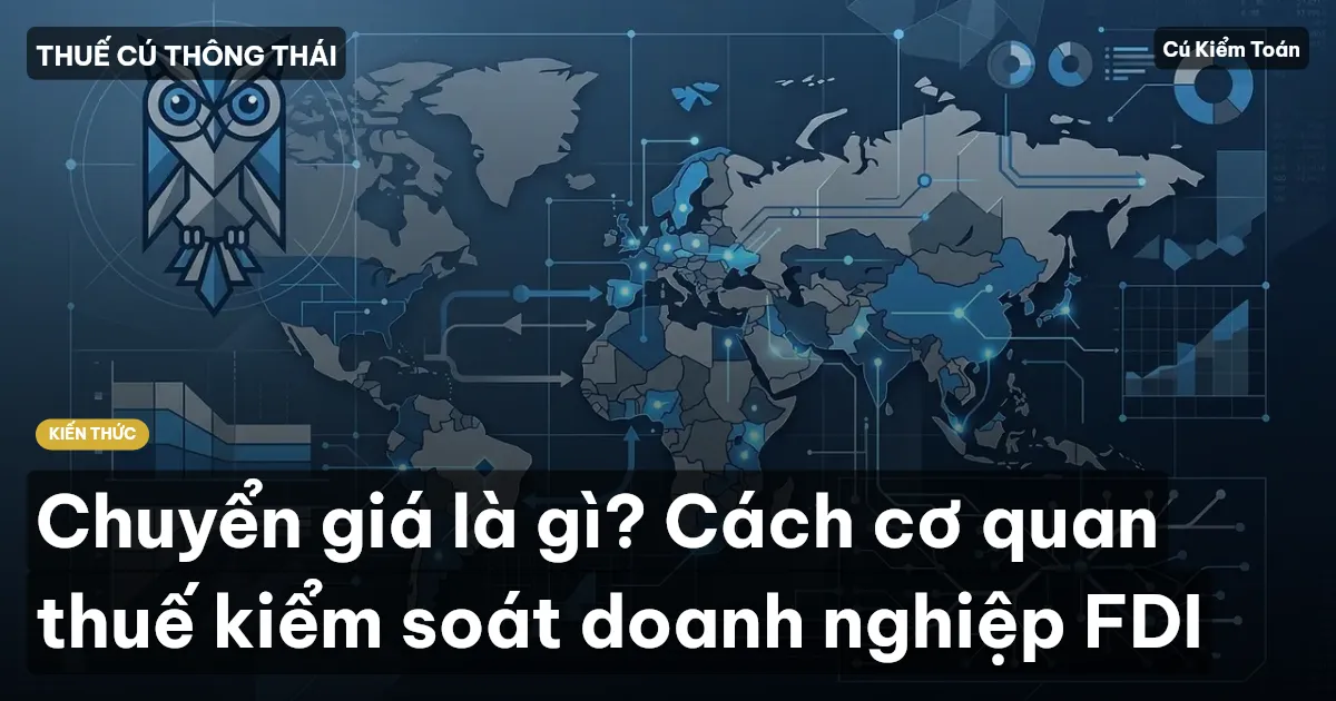 Chuyển giá là gì? Cách cơ quan thuế kiểm soát doanh nghiệp FDI
