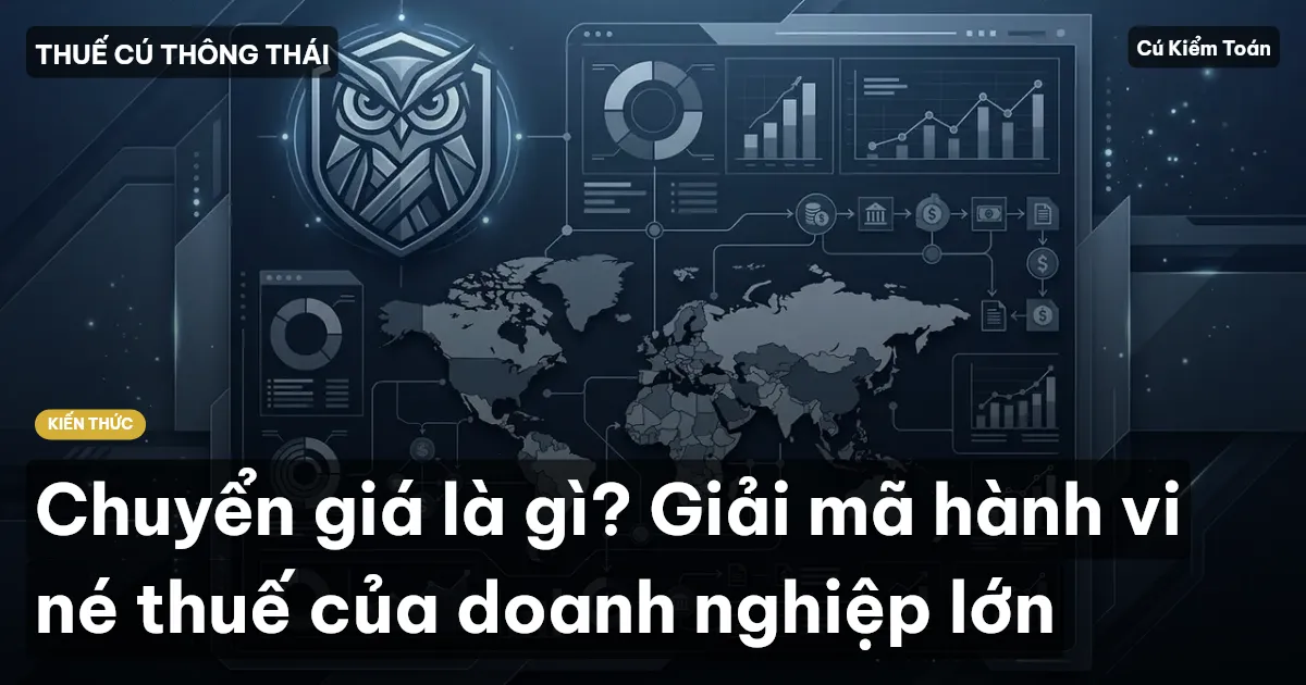 Chuyển giá là gì? Giải mã hành vi né thuế của doanh nghiệp lớn