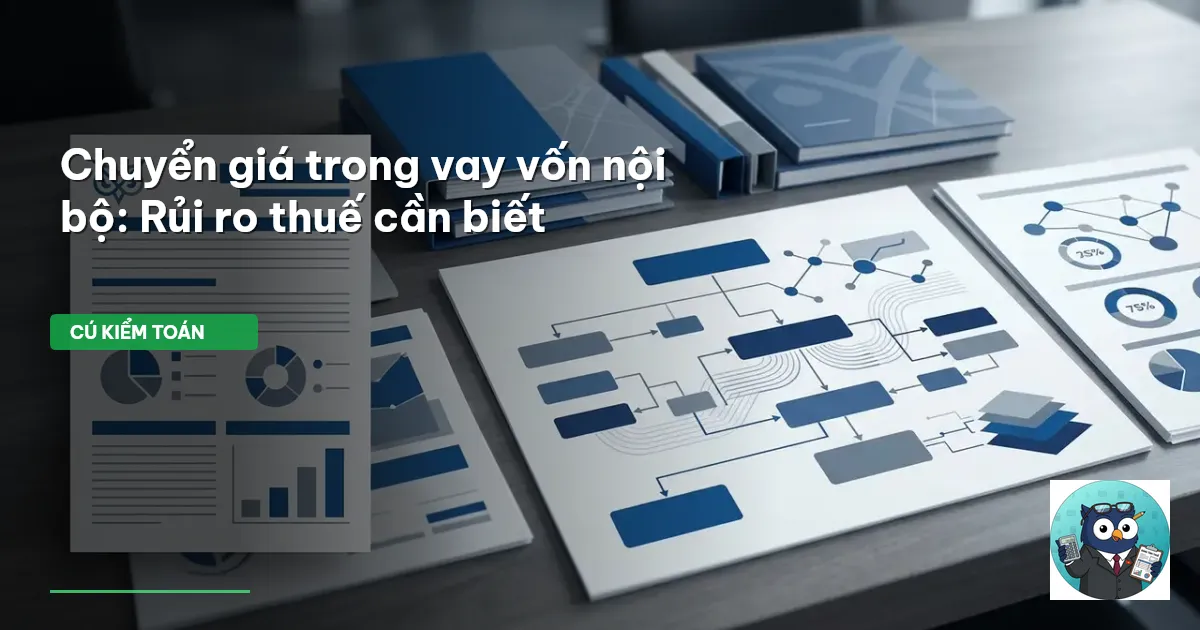 Chuyển giá trong vay vốn nội bộ: Rủi ro thuế cần biết