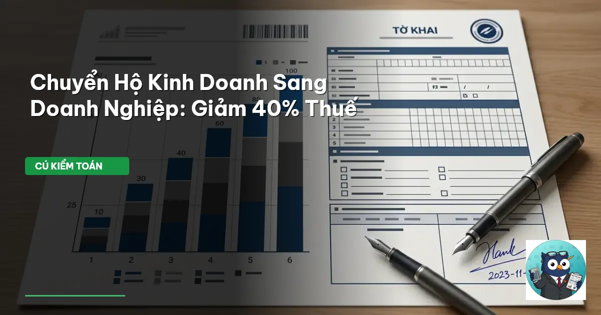 chuyển hộ kinh doanh sang doanh nghiệp
