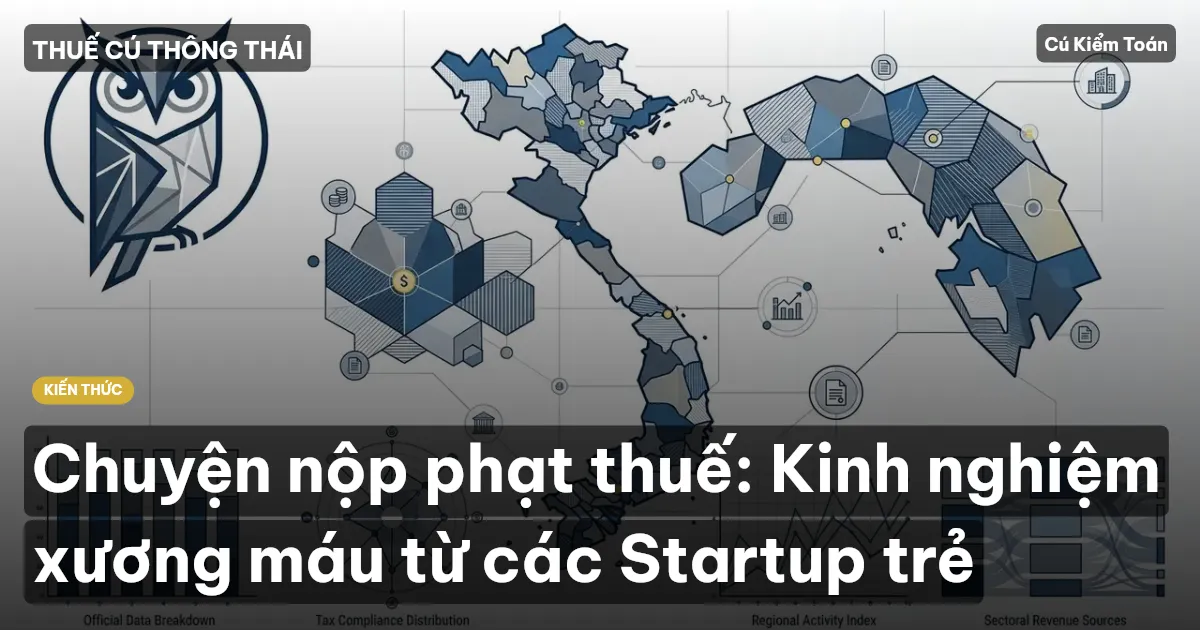 Chuyện nộp phạt thuế: Kinh nghiệm xương máu từ các Startup trẻ