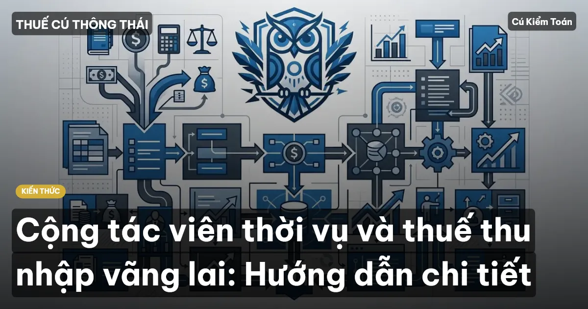 Cộng tác viên thời vụ và thuế thu nhập vãng lai: Hướng dẫn chi tiết