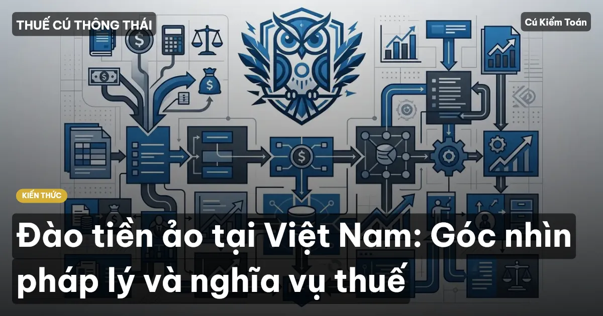 Đào tiền ảo tại Việt Nam: Góc nhìn pháp lý và nghĩa vụ thuế
