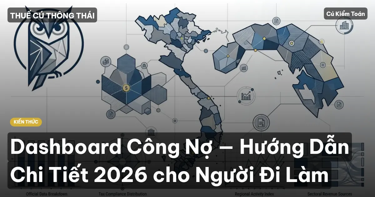 Dashboard Công Nợ — Hướng Dẫn Chi Tiết 2026 cho Người Đi Làm