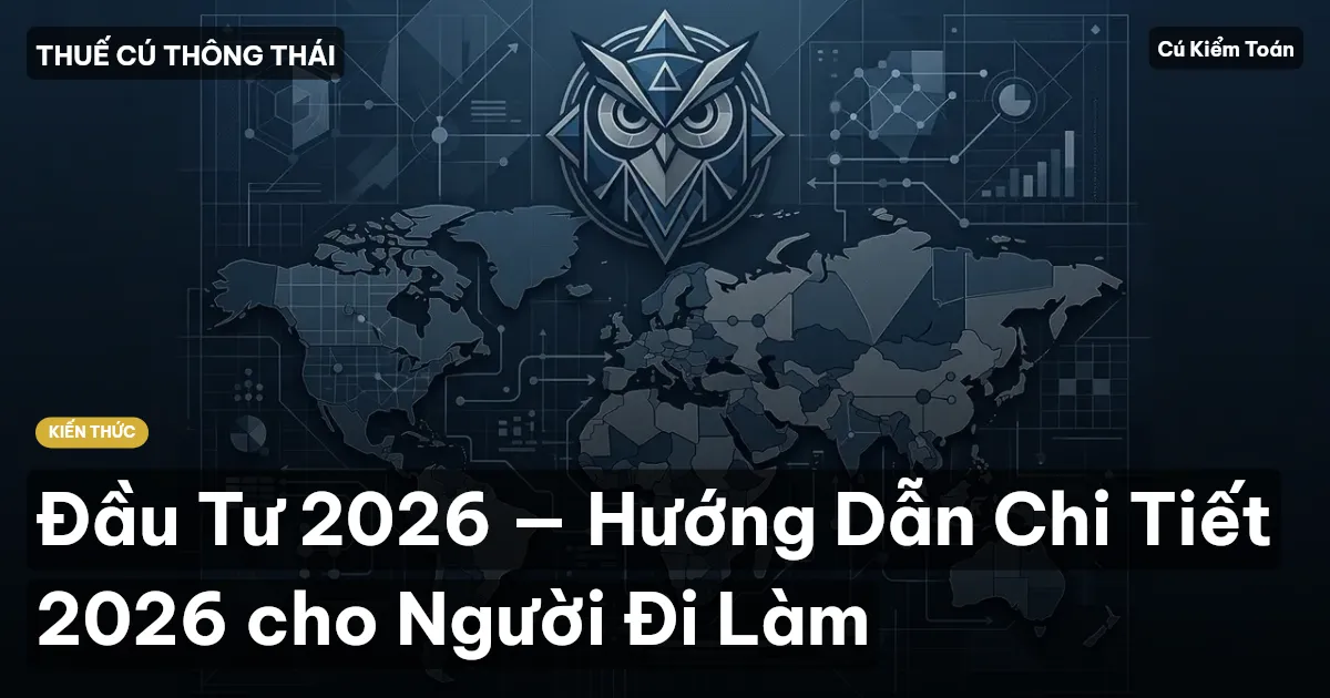 Đầu Tư 2026 — Hướng Dẫn Chi Tiết 2026 cho Người Đi Làm