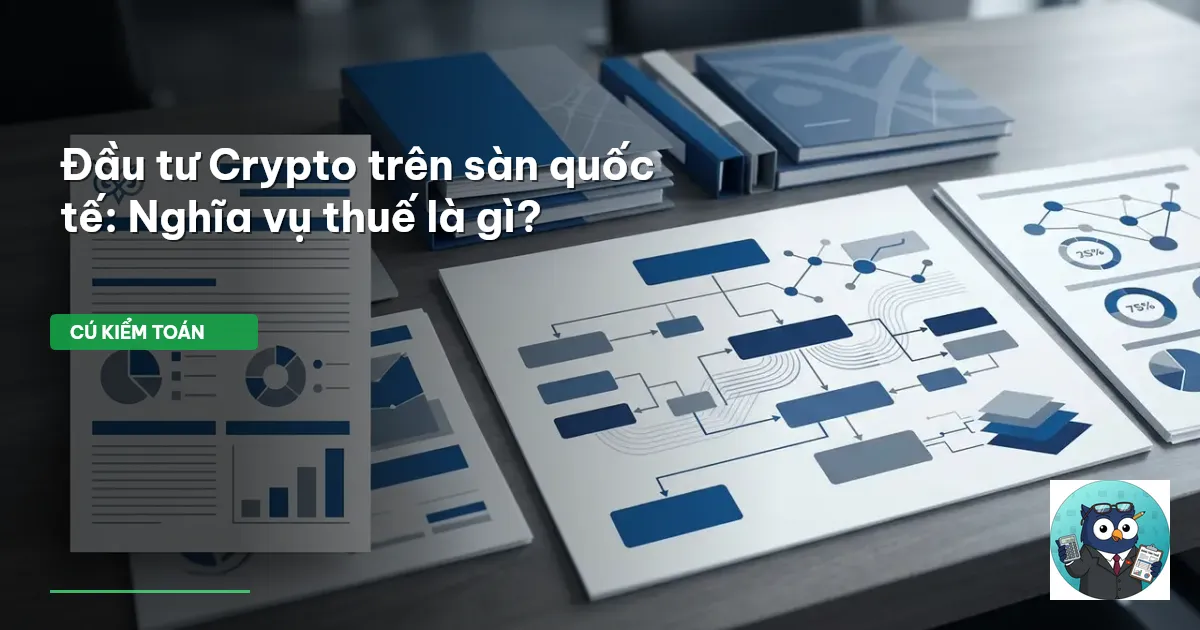 Đầu tư Crypto trên sàn quốc tế: Nghĩa vụ thuế là gì?