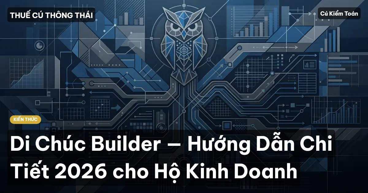 Di Chúc Builder — Hướng Dẫn Chi Tiết 2026 cho Hộ Kinh Doanh