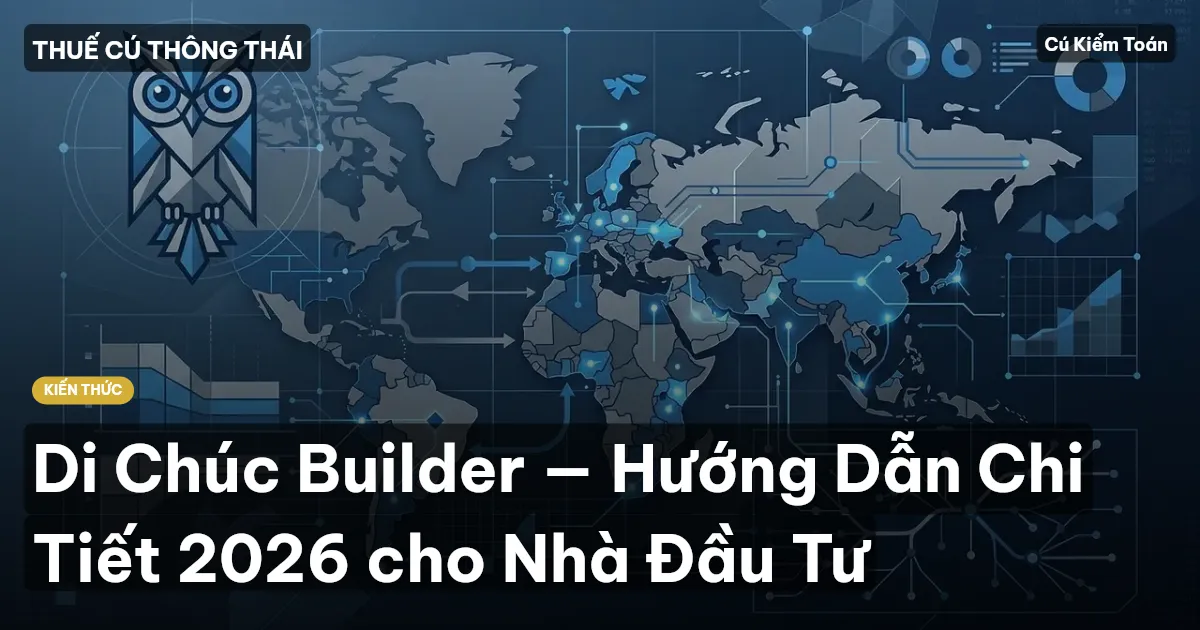 Di Chúc Builder — Hướng Dẫn Chi Tiết 2026 cho Nhà Đầu Tư