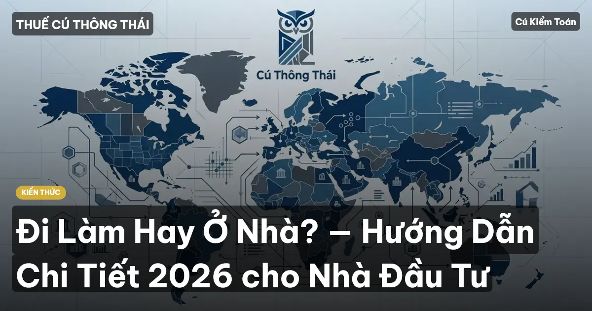 Đi Làm Hay Ở Nhà? — Hướng Dẫn Chi Tiết 2026 cho Nhà Đầu Tư