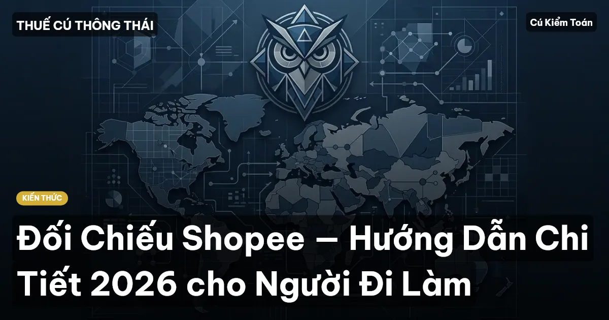 Đối Chiếu Shopee — Hướng Dẫn Chi Tiết 2026 cho Người Đi Làm