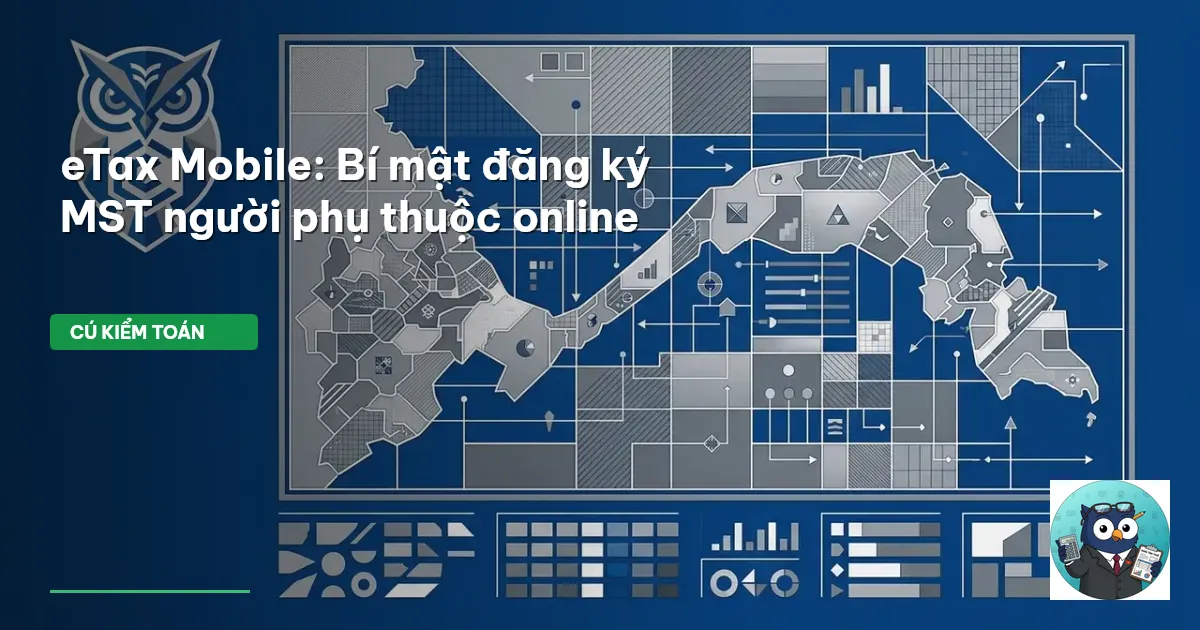 eTax Mobile: Bí mật đăng ký MST người phụ thuộc online