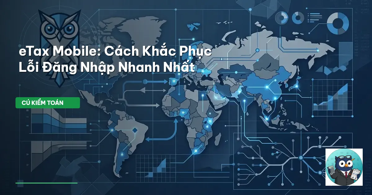 eTax Mobile: Cách Khắc Phục Lỗi Đăng Nhập Nhanh Nhất
