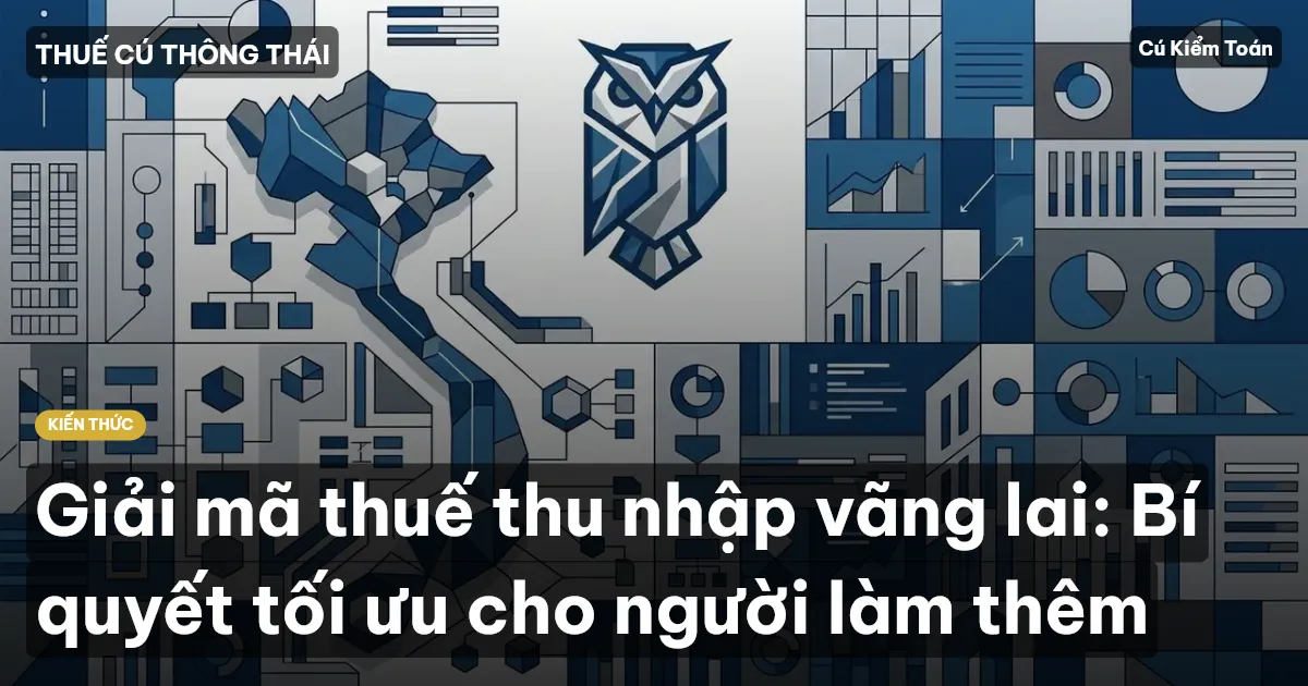 Giải mã thuế thu nhập vãng lai: Bí quyết tối ưu cho người làm thêm