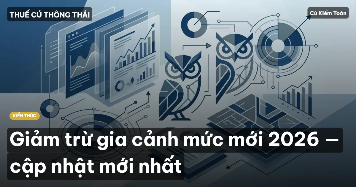 Giảm trừ gia cảnh mức mới 2026 — cập nhật mới nhất