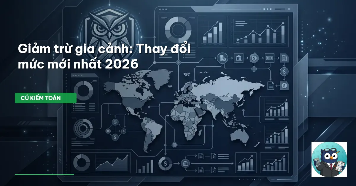 Giảm trừ gia cảnh: Thay đổi mức mới nhất 2026