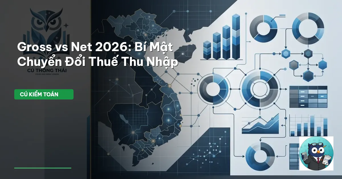 Gross vs Net 2026: Bí Mật Chuyển Đổi Thuế Thu Nhập