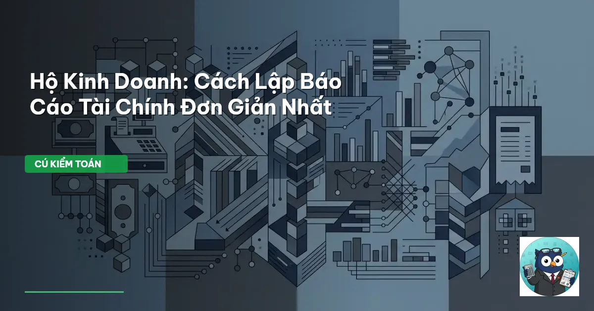 báo cáo tài chính hộ kinh doanh