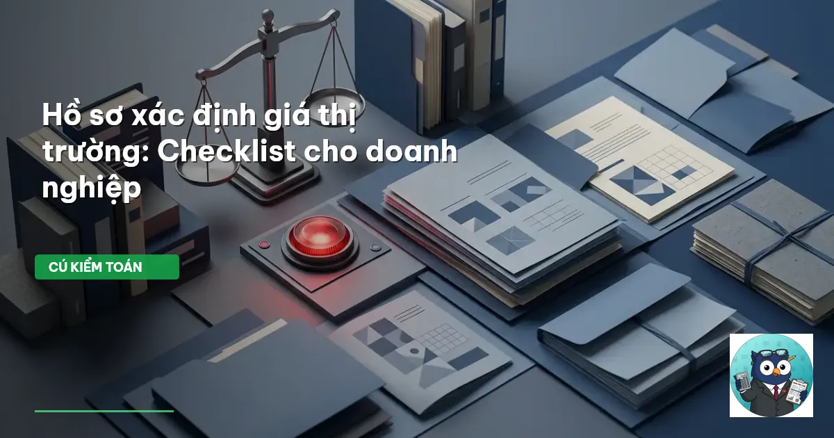 hồ sơ xác định giá thị trường