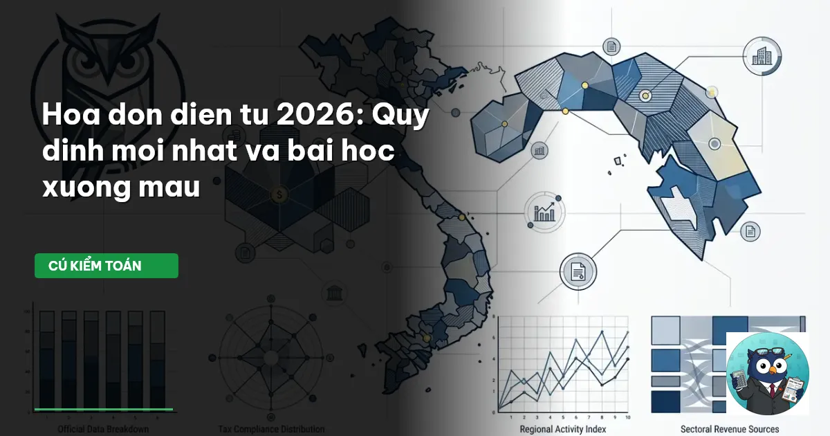 Hoa don dien tu 2026: Quy dinh moi nhat va bai hoc xuong mau