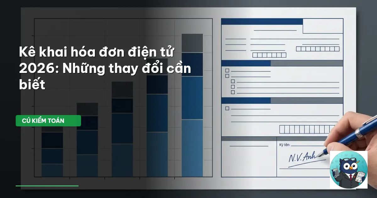 kê khai hóa đơn điện tử 2026