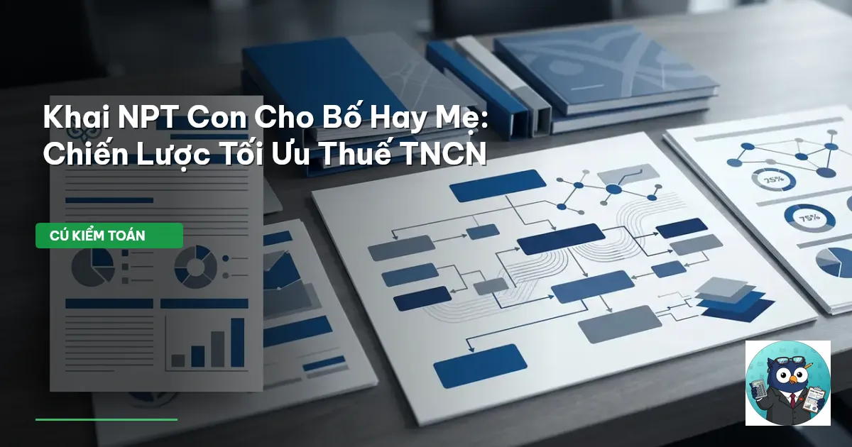 Khai NPT Con Cho Bố Hay Mẹ: Chiến Lược Tối Ưu Thuế TNCN