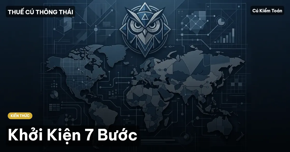Khởi Kiện 7 Bước