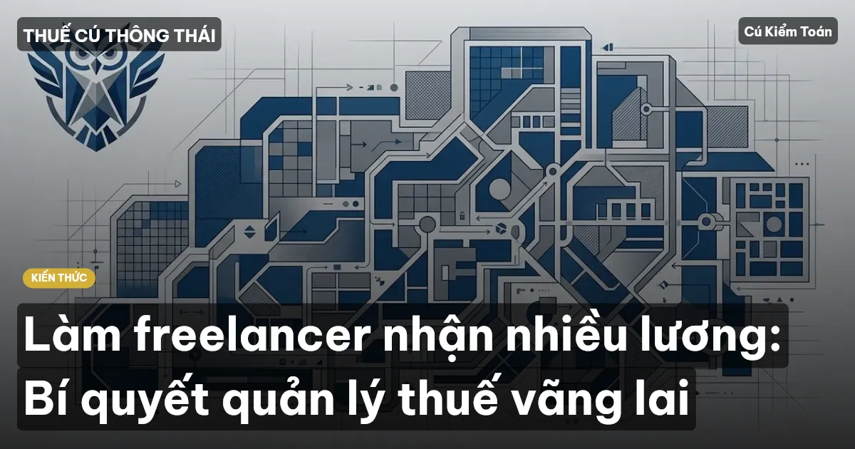 Làm freelancer nhận nhiều lương: Bí quyết quản lý thuế vãng lai