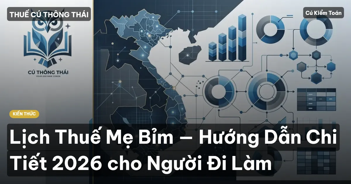 Lịch Thuế Mẹ Bỉm — Hướng Dẫn Chi Tiết 2026 cho Người Đi Làm