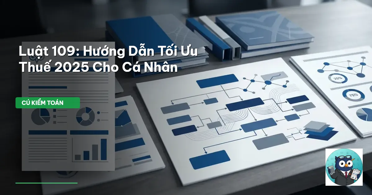 Luật 109: Hướng Dẫn Tối Ưu Thuế 2025 Cho Cá Nhân