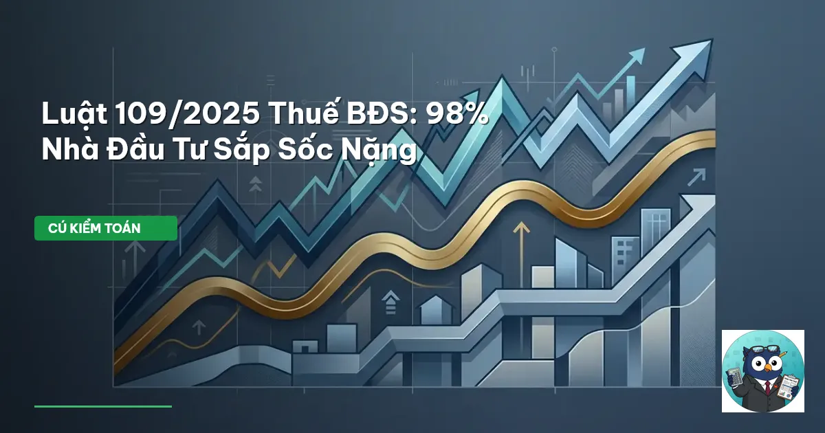 Luật 109/2025 Thuế BĐS
