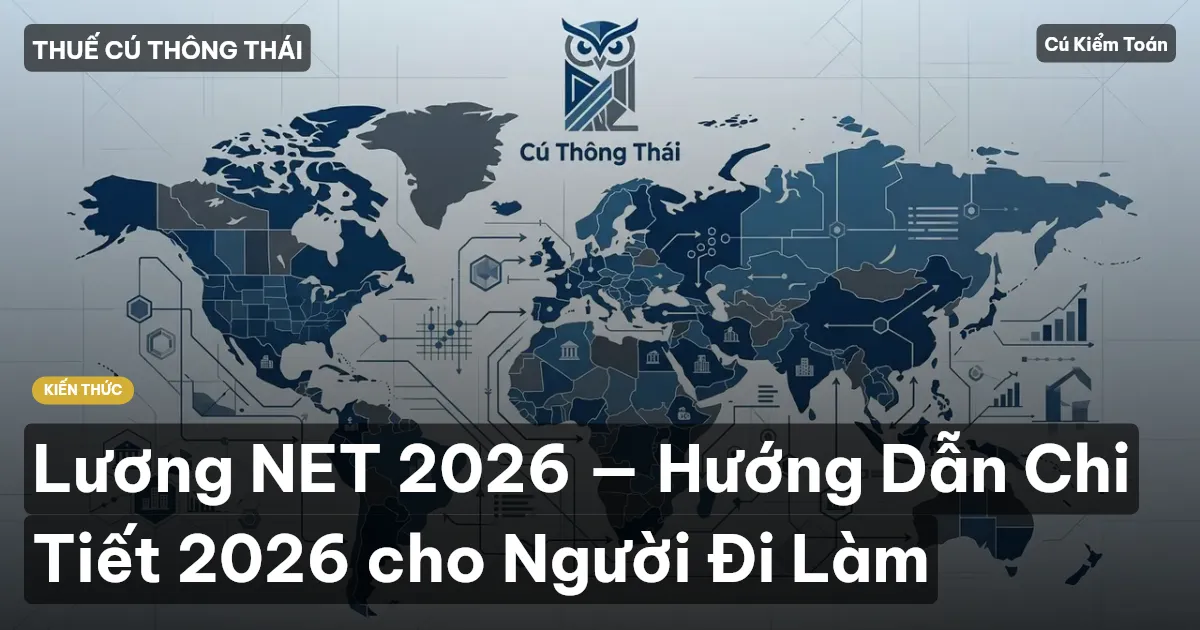 Lương NET 2026 — Hướng Dẫn Chi Tiết 2026 cho Người Đi Làm