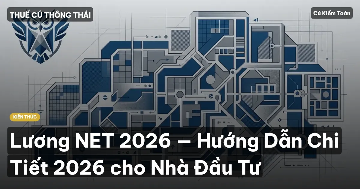 Lương NET 2026 — Hướng Dẫn Chi Tiết 2026 cho Nhà Đầu Tư