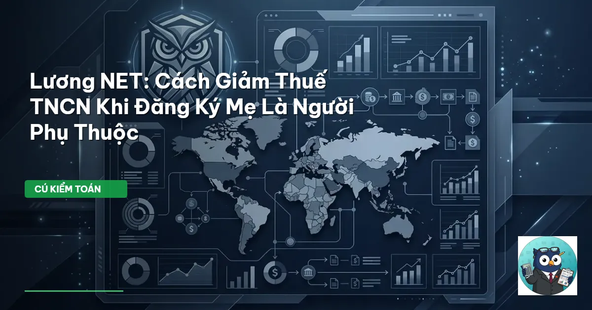 Lương NET: Cách Giảm Thuế TNCN Khi Đăng Ký Mẹ Là Người Phụ Thuộc